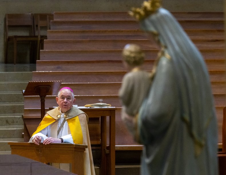 Archbishop Jose Gomez Livestream Service