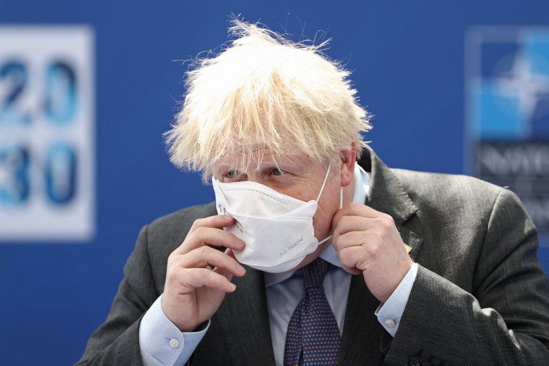 Britain's Prime Minister Boris Johnson