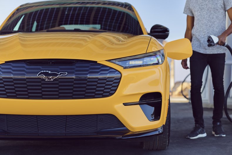 2021 Ford Mustang Mach-E GT Performance charging