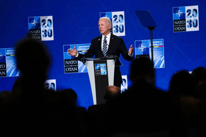 U.S. President Joe Biden After NATO Summit