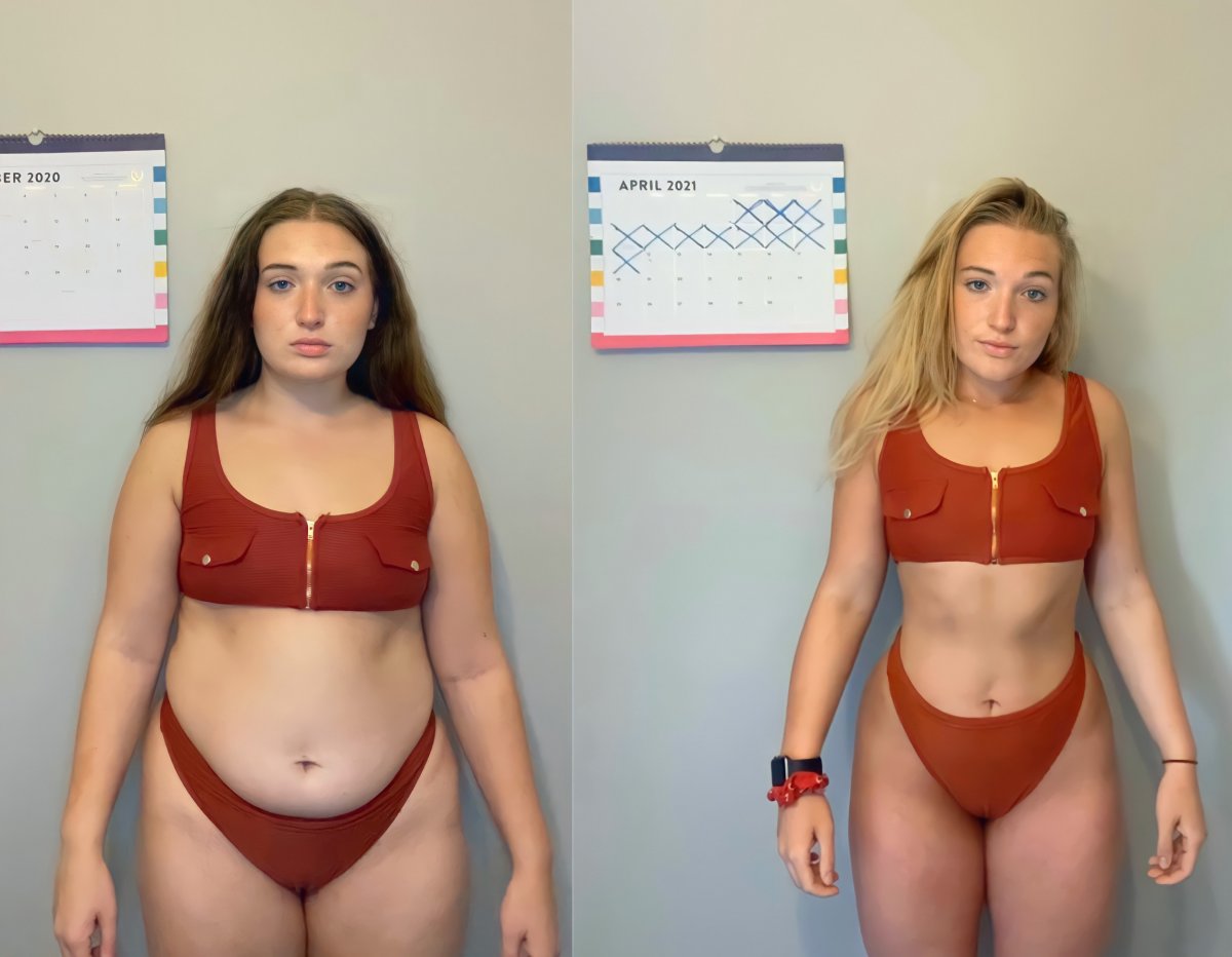 Woman Takes Photo Every Day For Six Months To Document Weight Loss Transformation Newsweek 