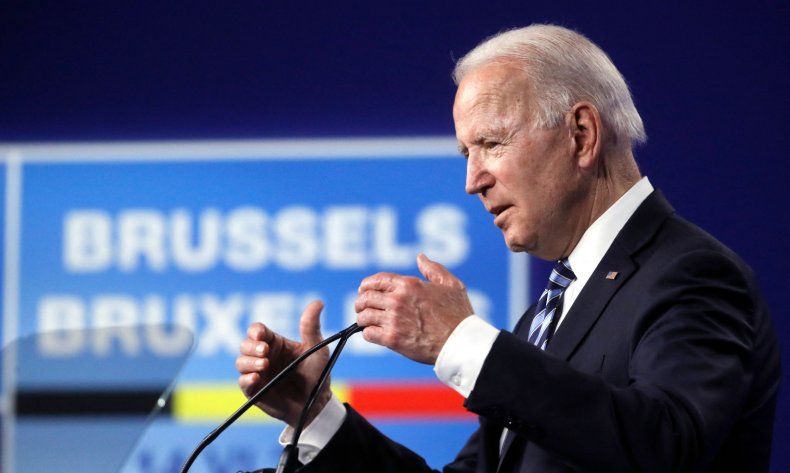 Joe Biden at a NATO summit