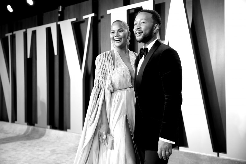 Chrissy Teigen and John Legend