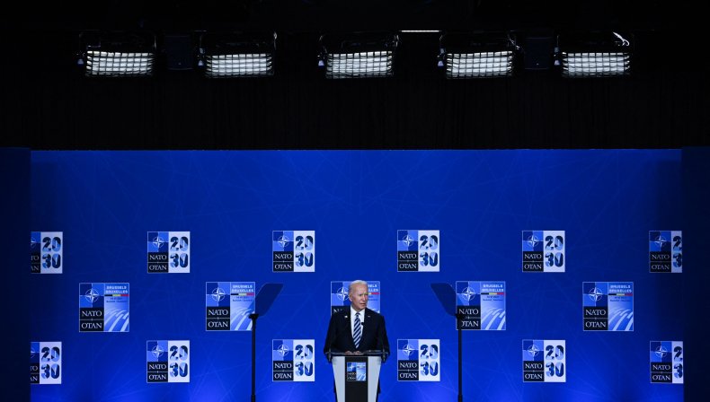 President Joe Biden Speaks At NATO Summit