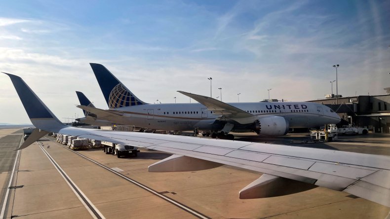 United Airlines Boeing 787-8 Dreamliner Plane
