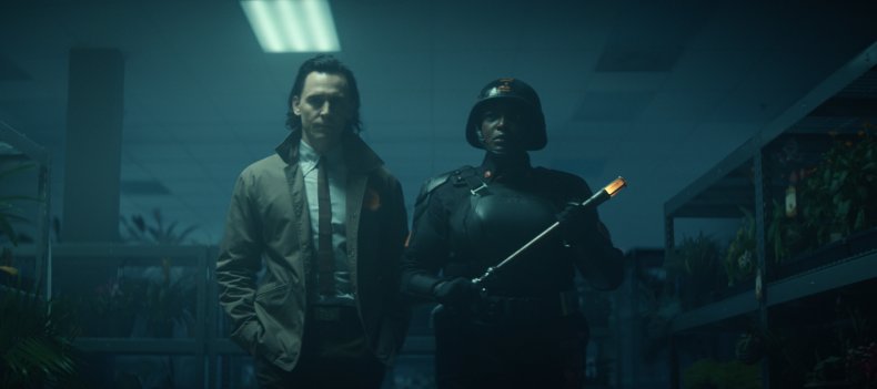 Tom Hiddleston and Wunmi Mosaku