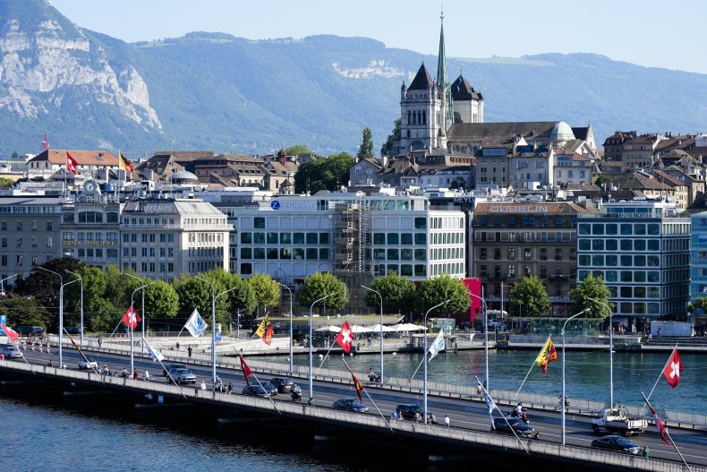 Bridge in Geneva