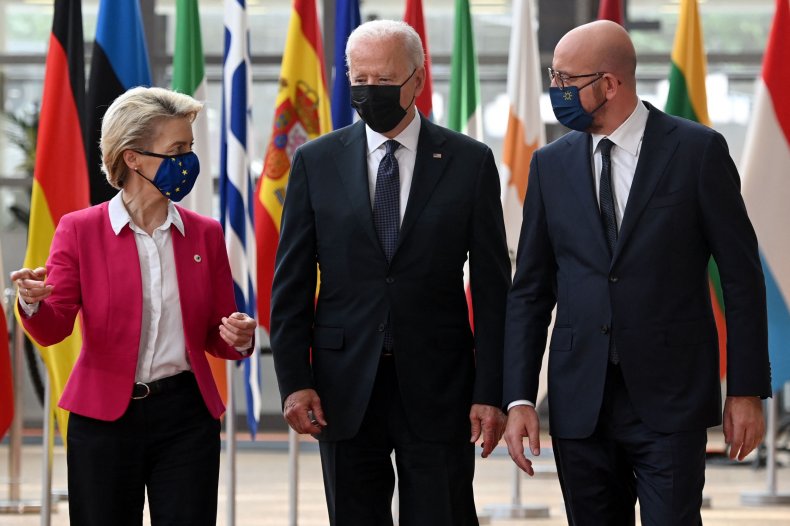 Biden and European Union Leaders