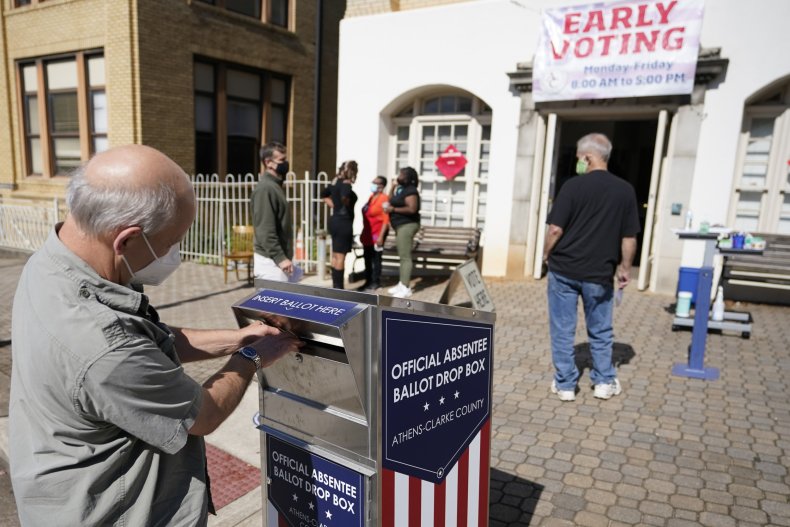 Georgia Ballot Drop Box