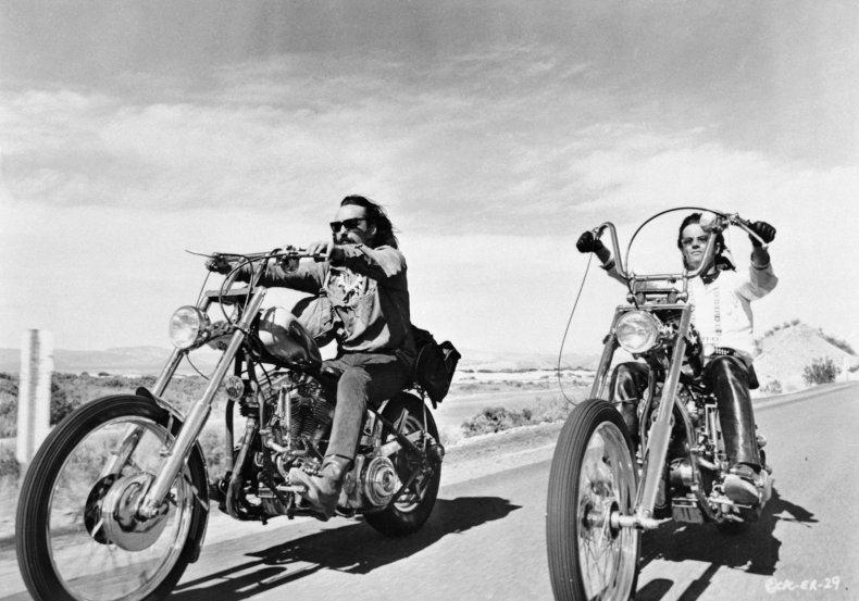 Dennis Hopper, Peter Fonda in Easy Rider
