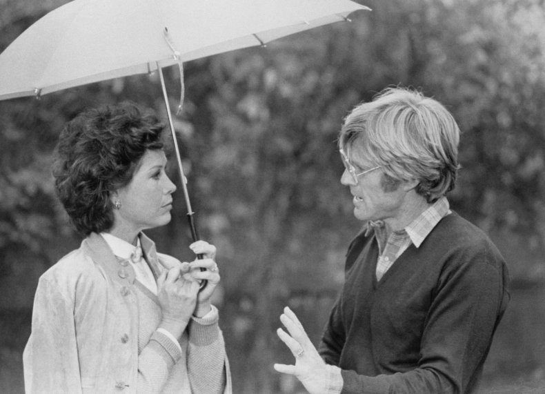 Mary Tyler Moore and Robert Redford