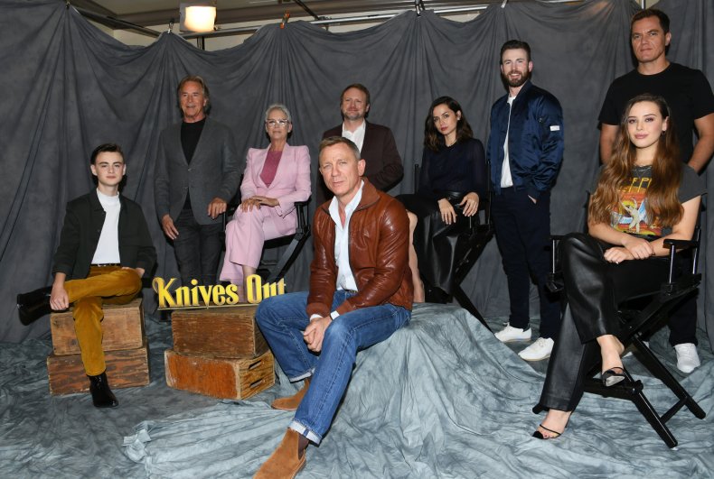 The cast of Knives Out