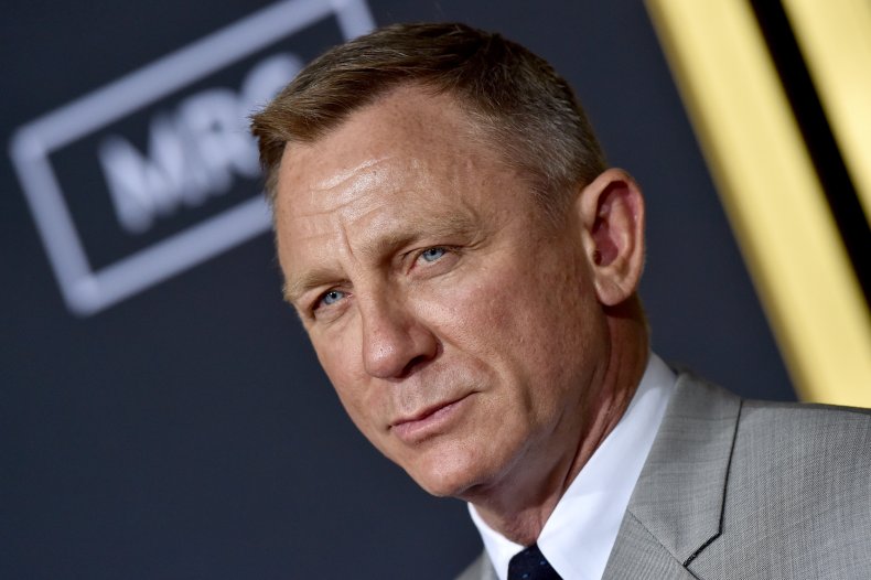 Daniel Craig at the Knives Out premiere