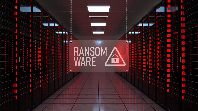 Ransomware illustration