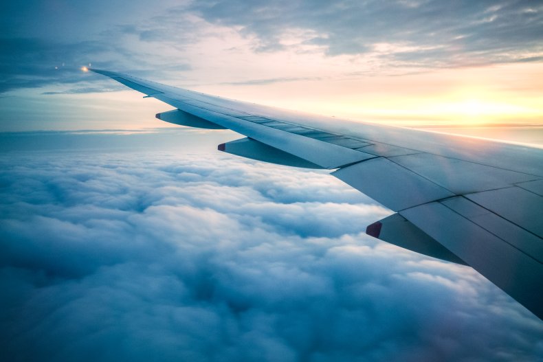 An airplane wing