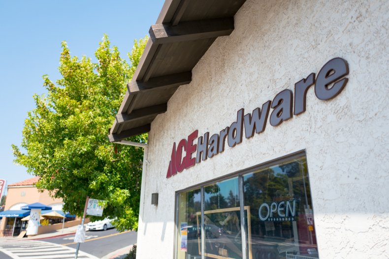Ace Hardware Store Sign
