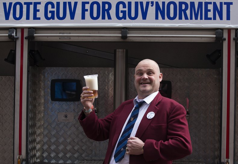 Al Murray campaigns in 2015 election