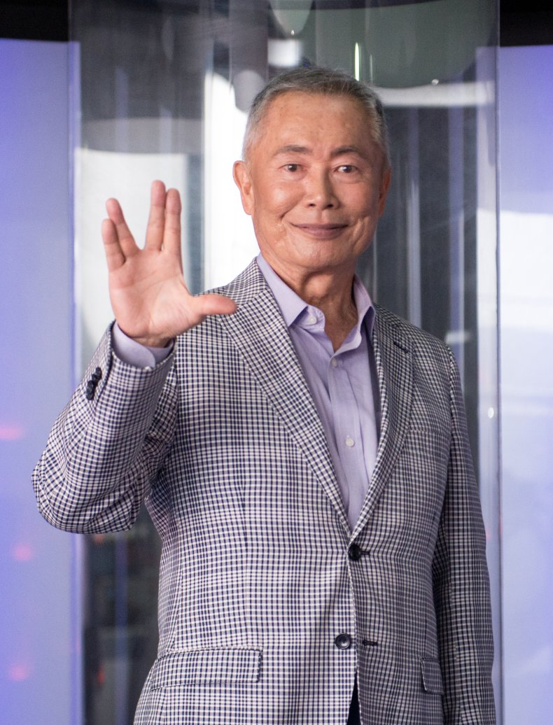 George Takei at Star Trek event