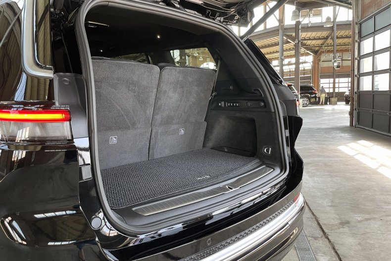 2021 Jeep Grand Cherokee L cargo space