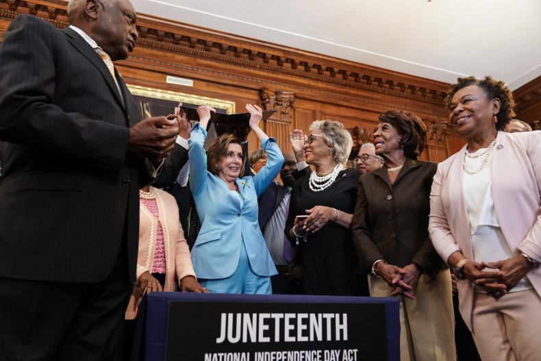 Juneteenth becomes a federal holiday