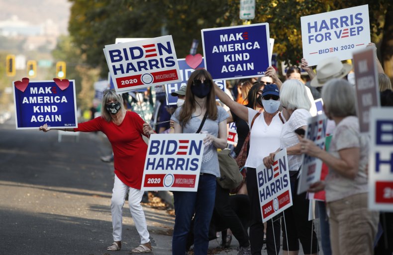 Biden Supporters in Utah