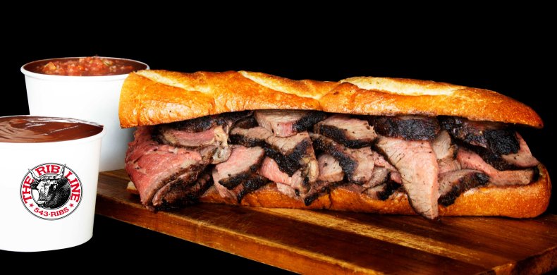 Rib Line's Brahma Bull BBQ challenge