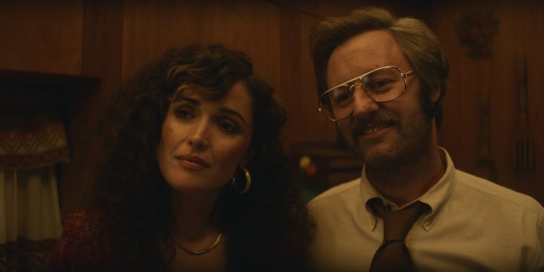 Rose Byrne and Rory Scovel