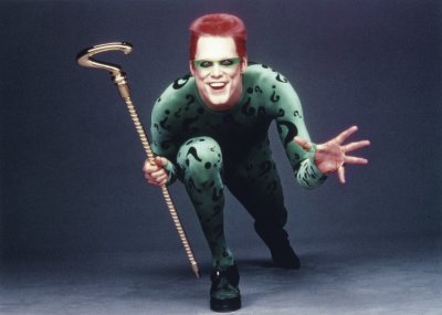 Jim Carrey as Riddler Jim Carrey as Riddler