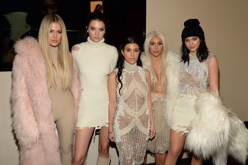 The five Kardashian-Jenner sisters