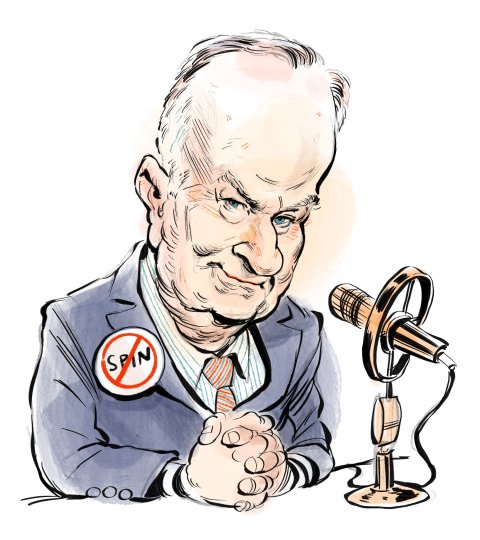 Bill O Reilley caricature