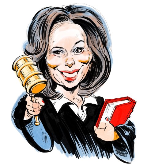 Jeanine Pirro caricature