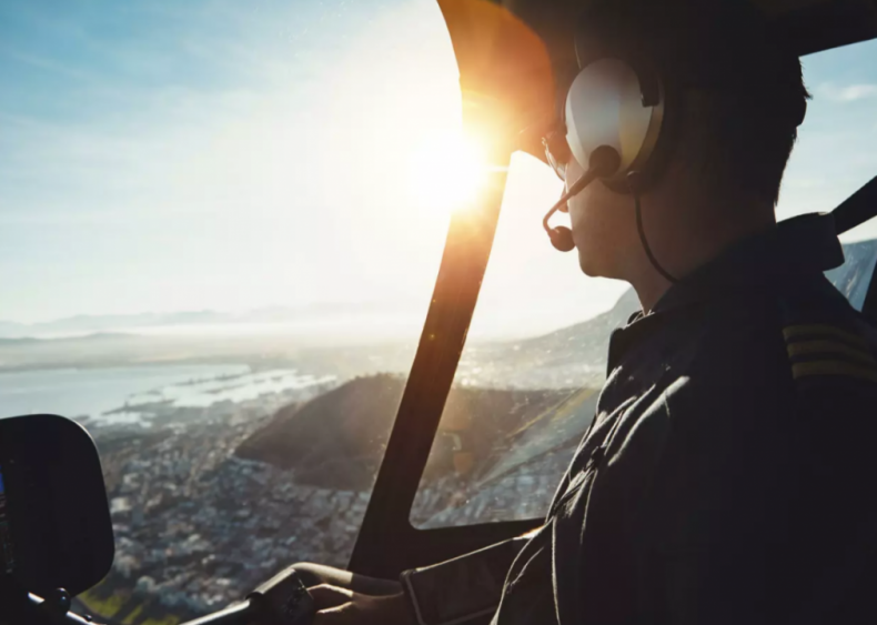 #2. Airline pilots, copilots, and flight engineers