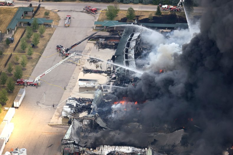 Explosion At Rockton Chemtool Plant Causes Massive 