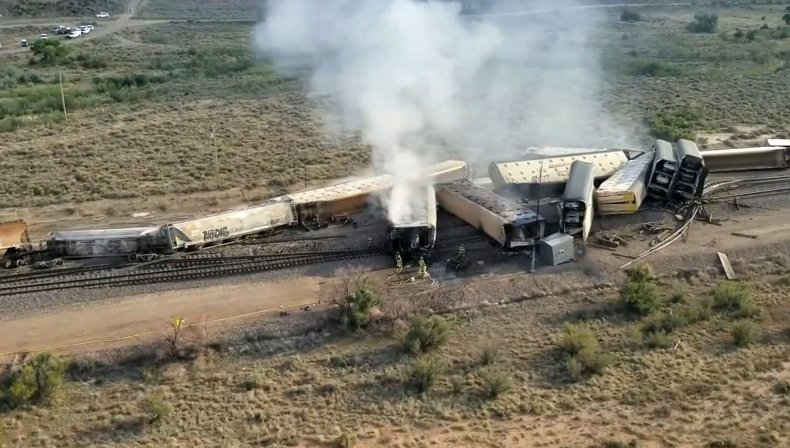 Train damage