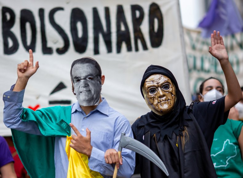 Bolsonaro protests