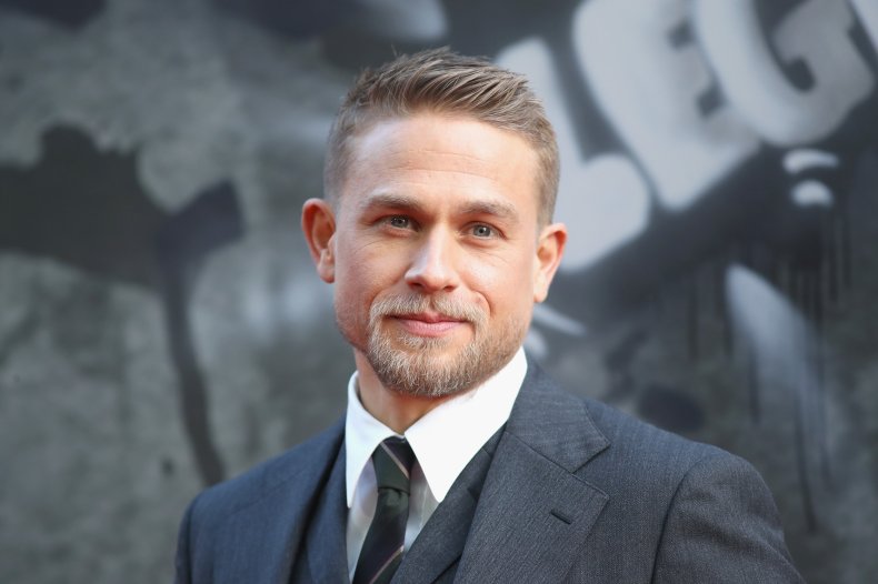 Charlie Hunnam on red carpet