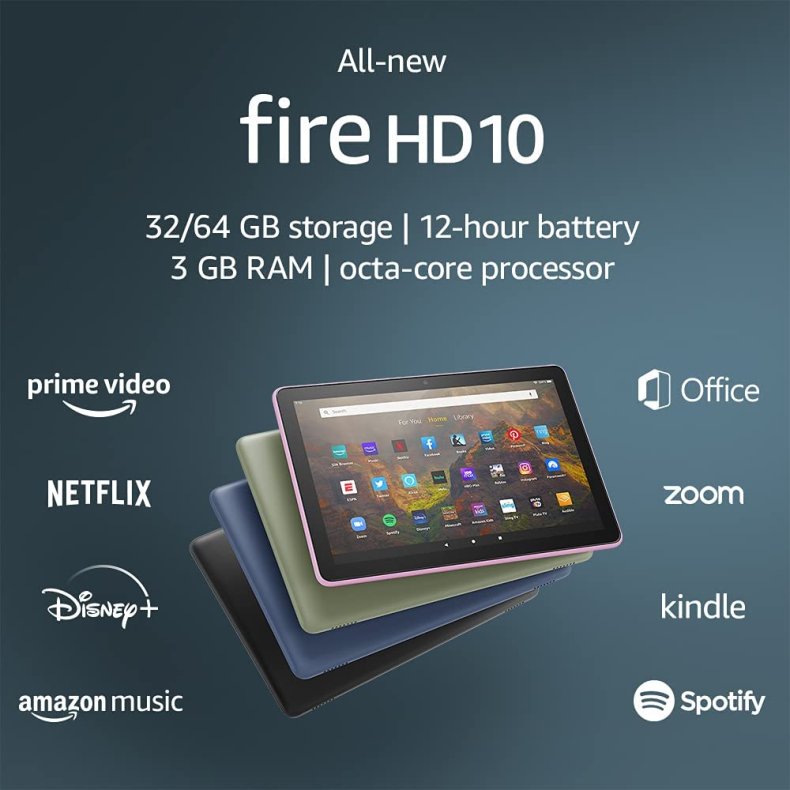 All-new Fire Hd10