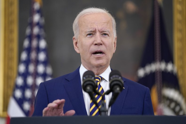 President Joe Biden at the White House