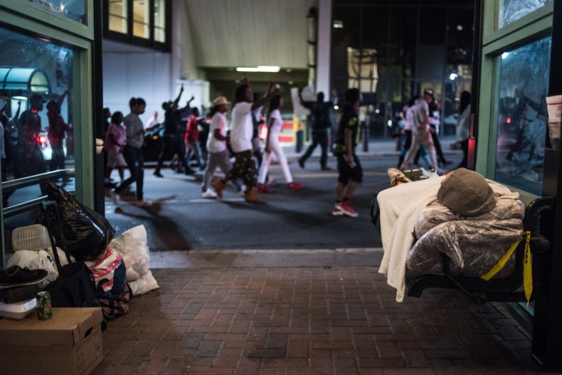 charlotte homeless bokhari donation crime