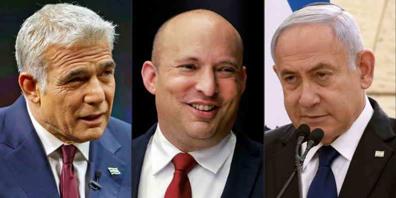 Yair, Lapid, Naftali, Bennett, and, Benjamin, Netanyahu