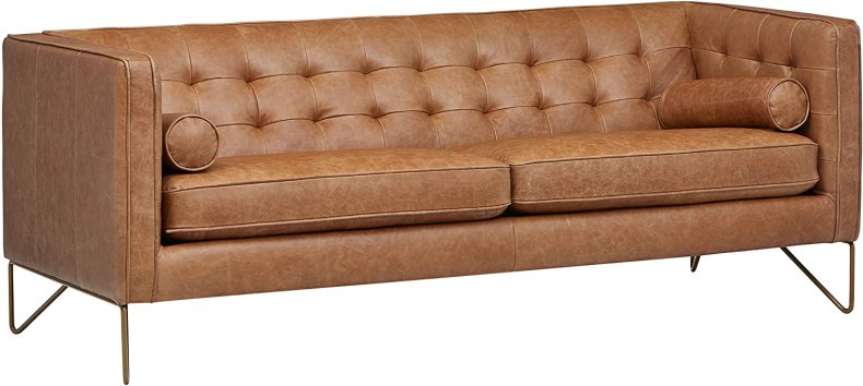 Rivet Brooke Contemporary Mid-Century Couch