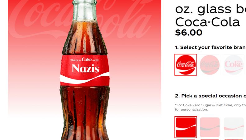 coca cola nazi 