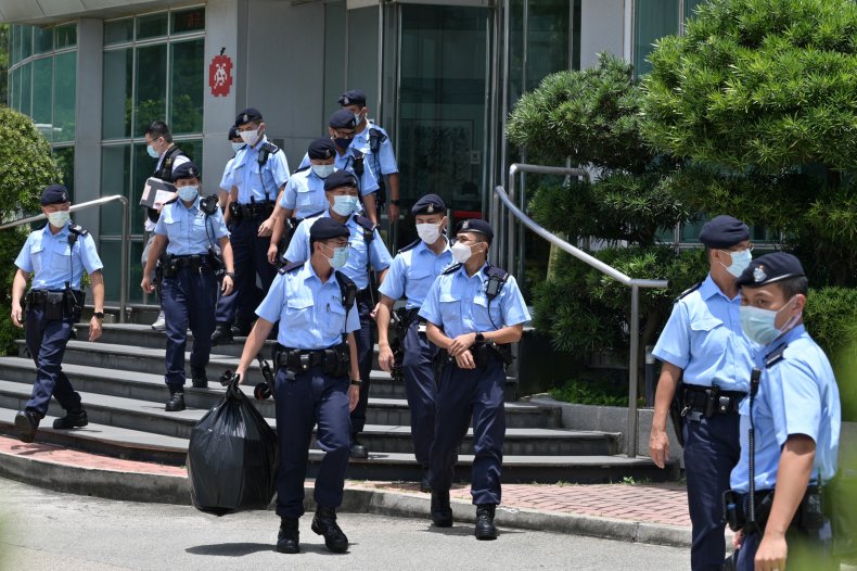 HONG KONG-CHINA-POLITICS-MEDIA