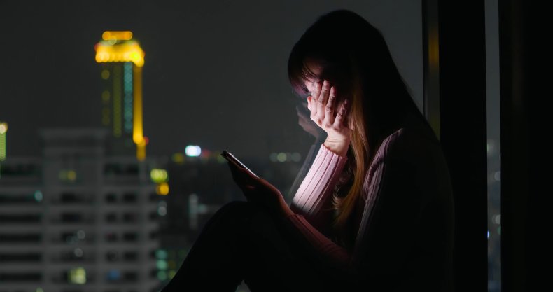 Cyberbullying Stock Image
