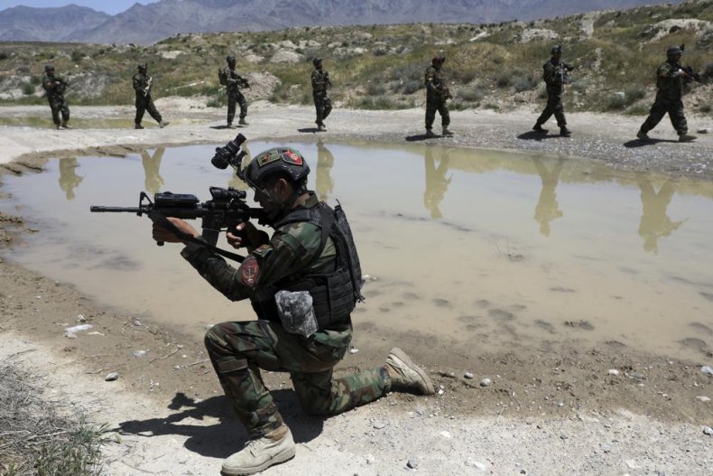 US Troops in Afghanistan