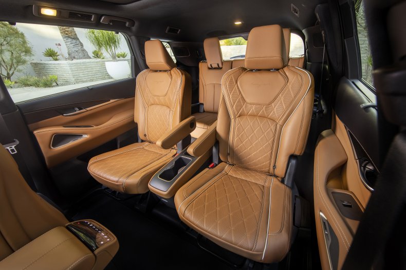 2022 Infiniti QX60 seats