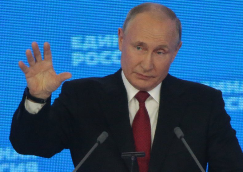 Russian President Vladimir Putin