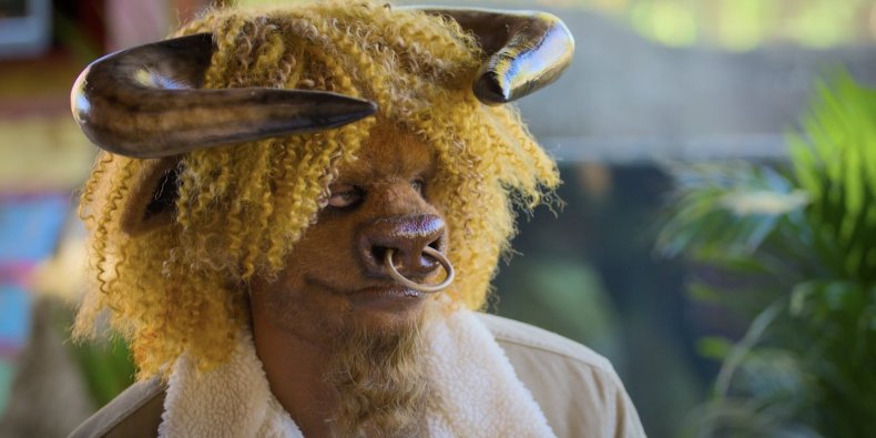 The bull on Netflix series Sexy Beasts