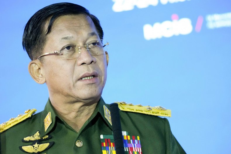 Moscow Conference Min Aung Hlaing