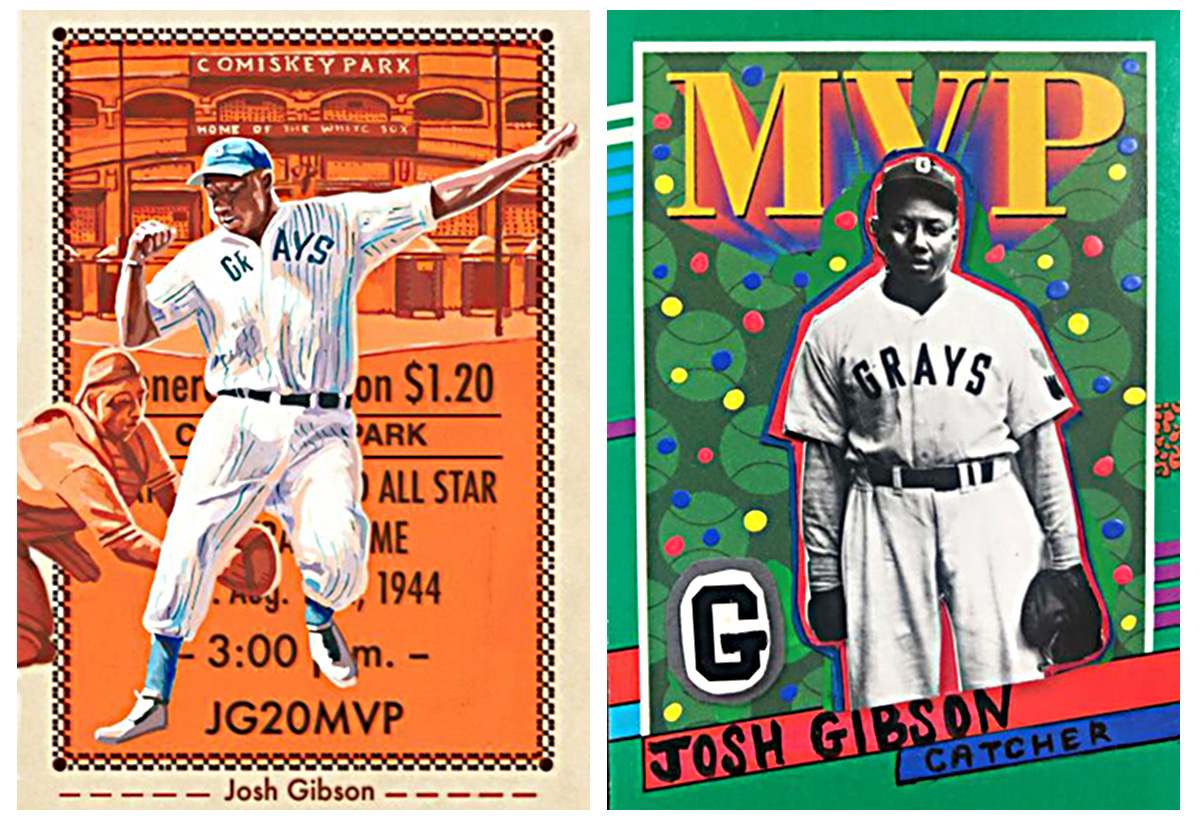 Josh Gibson Negro League Baseball Player 8-trading Cards -  Denmark